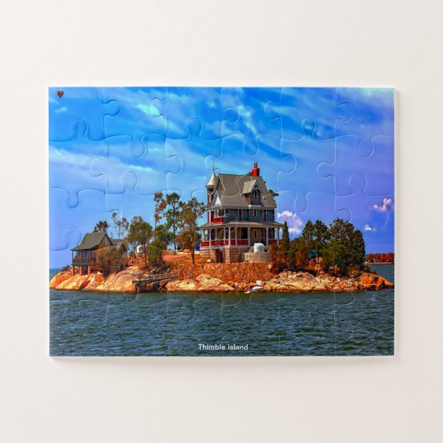 Quebra-cabeça Ilha Thimble (Horizontal)