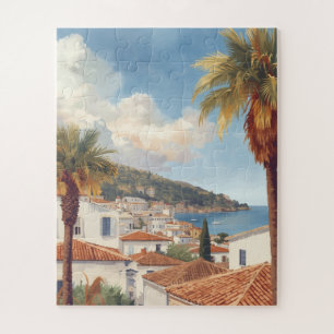 Quebra-cabeça Ilhas Baleares Viagem Francesa Vintage