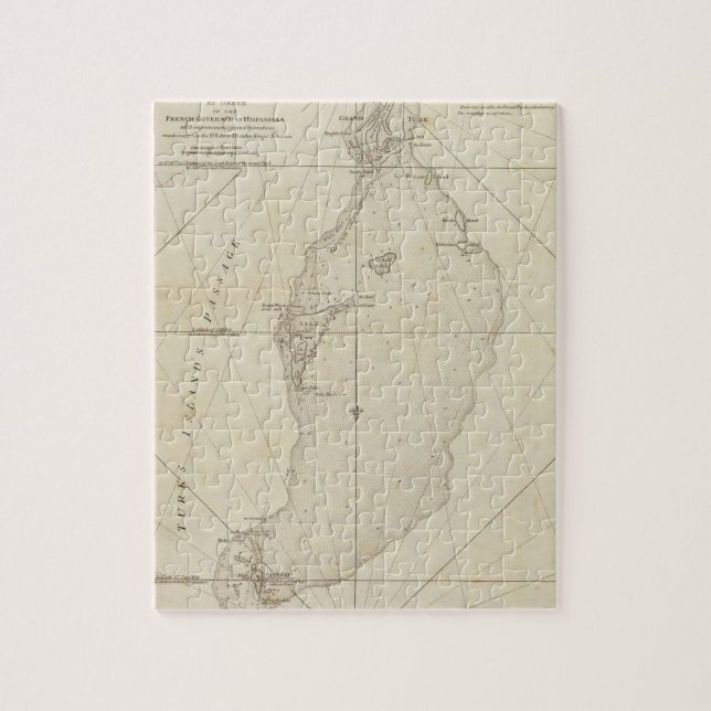 Quebra-cabeça Ilhas Turcas (Vertical)