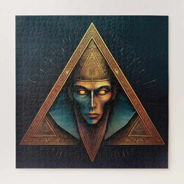 Quebra-cabeça Illuminati Wall Crest (Vertical)