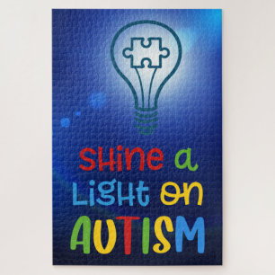 Quebra-cabeça Iluminar o Autismo