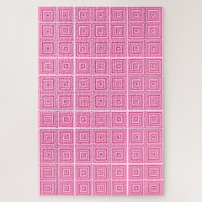 Quebra-cabeça Ilusões Rosa 1.014 Peças (Vertical)