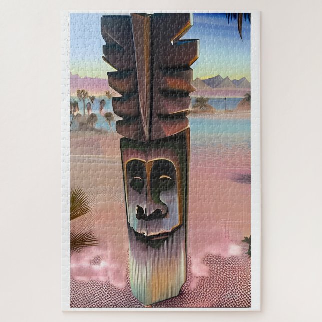 Quebra-cabeça Ilusões Tiki (Vertical)