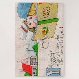 Quebra-cabeça Ilustração Charming Vintage Fairy Tale