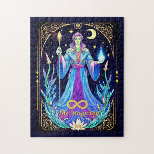 Quebra-cabeça Ilustração de Carta de Tarot, O Mago