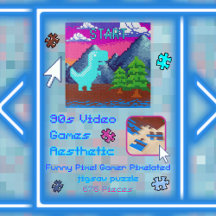 Ilustração de Dinossauro Pixelada - Gamer de Pixel