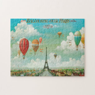 Quebra-cabeça Ilustração de Pintura em Paris