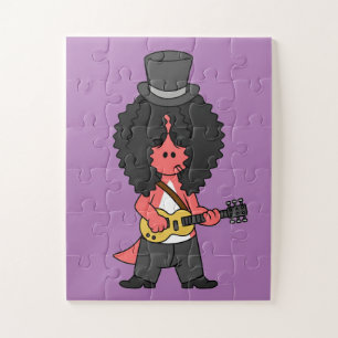 Quebra-cabeça Ilustração De Um Allosauro Vestido Como Estrela De