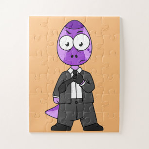 Quebra-cabeça Ilustração De Um Transportador De Paquicefalossaur