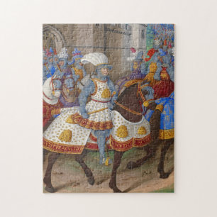 Quebra-cabeça Ilustração do Rei Louis XII Le Voyage de Gênes