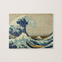 Ilustração Vintage de Kanagawa Wave excelente Japo