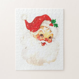 Quebra-cabeça Ilustração Vintage Santa Claus