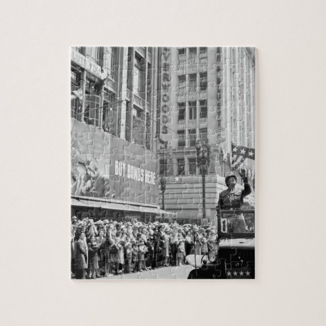 Quebra-cabeça Imagem acknowledging_War do general George S. (Vertical)