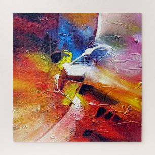 Quebra-cabeça Imagem Contemporânea de Estilos Abstrato do Expre