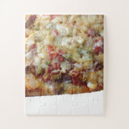 Quebra-cabeça Imagem de Pizza Puzzle de Peças Grandes