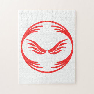 Quebra-cabeça Imagem engraçada no meio de um design engraçado