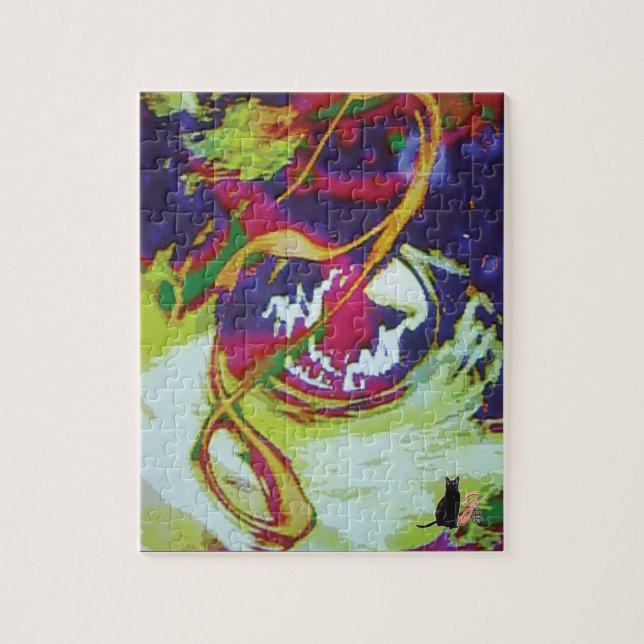 Quebra-cabeça Imagem Sinuosa do KC (Vertical)