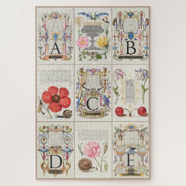 Quebra-cabeça Imagens de Mira Calligraphiae Monumenta 7 (Vertical)