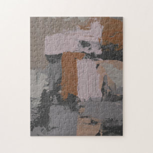 Quebra-cabeça Impasto Abstrato I