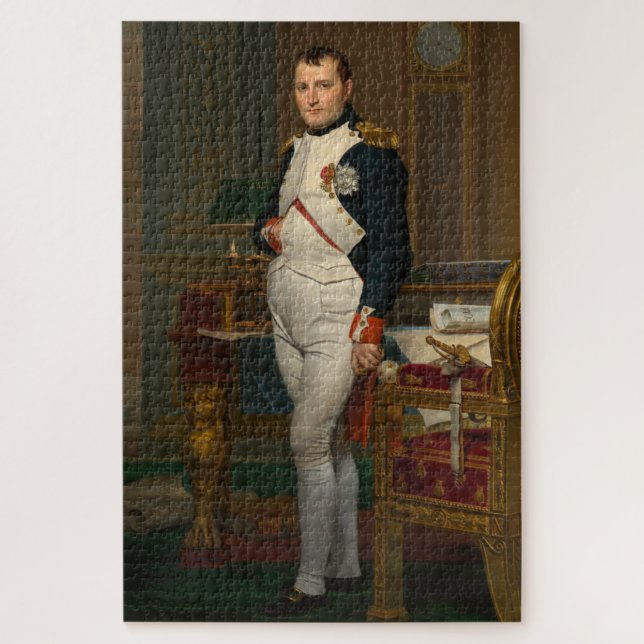Quebra-cabeça Imperador Napoleão Bonaparte, nas Tuilarias (Vertical)