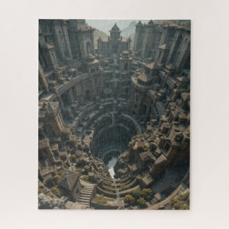 quebra-cabeça impossível - A ilusão da cidade espi