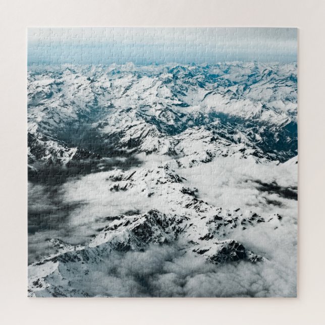 Quebra-cabeça impossível - Alps altos (Vertical)