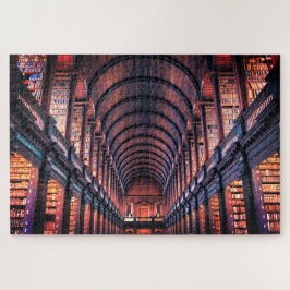 Quebra-cabeça impossível - Biblioteca antiga