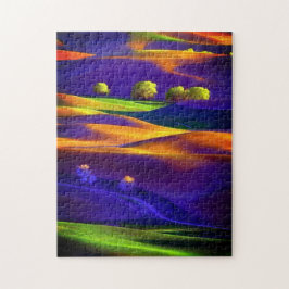 Quebra-cabeça impossível - Campo Colorido