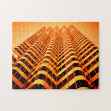 Quebra-cabeça impossível - Edifício moderno