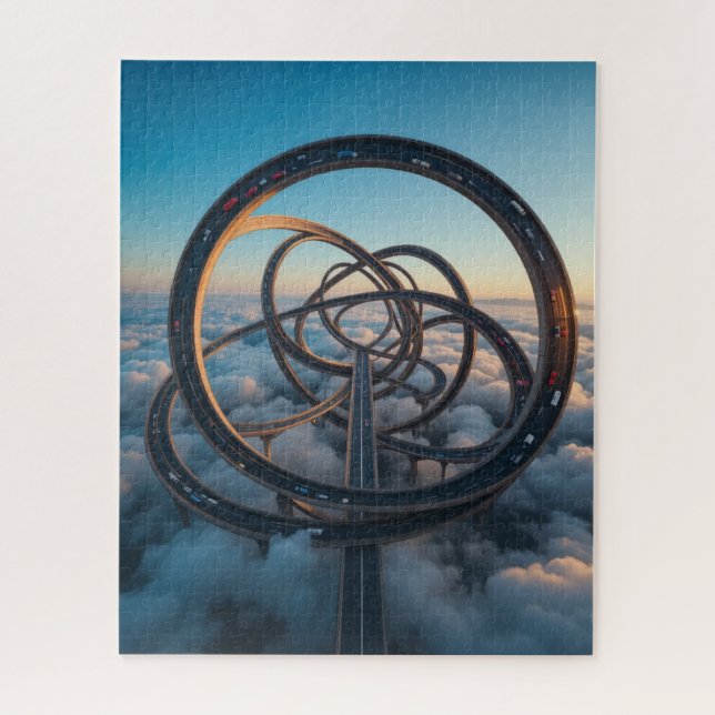 quebra-cabeça impossível - Estradas para o nada (Vertical)