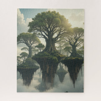 quebra-cabeça impossível - Floresta flutuante