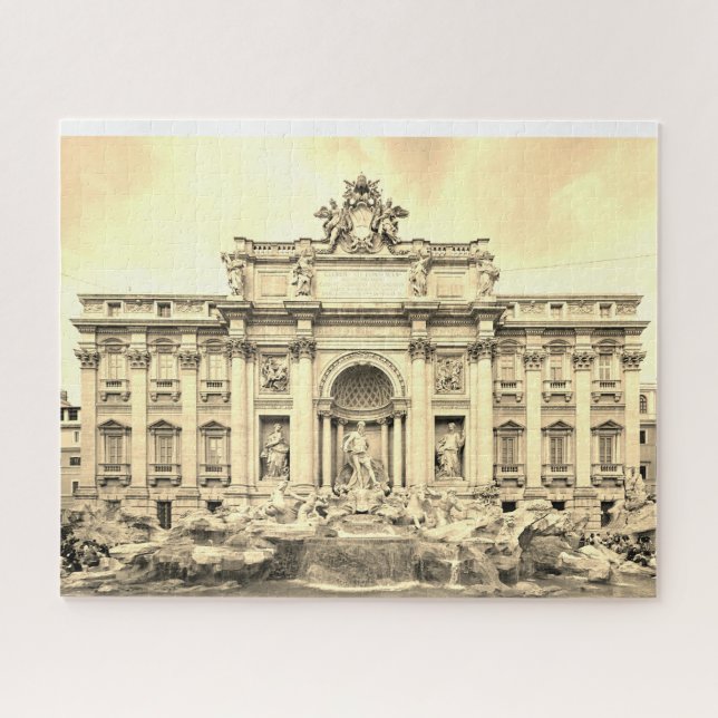 Quebra-cabeça impossível - Fonte Trevi (Horizontal)