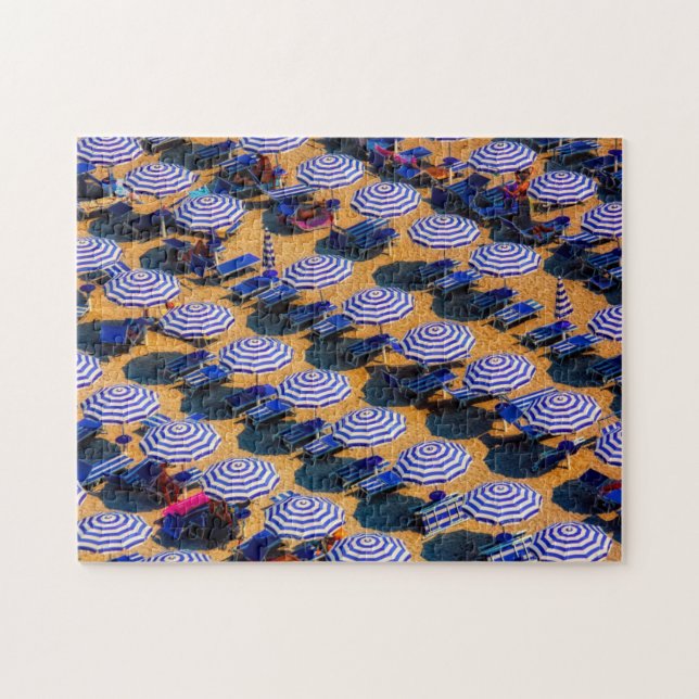 Quebra-cabeça impossível - Guarda-chuvas de praia (Horizontal)