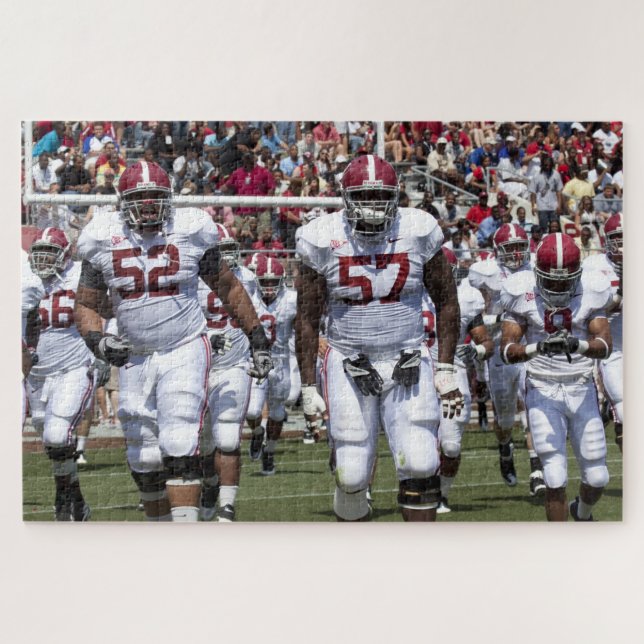 Quebra-cabeça impossível - Jogadores de futebol (Horizontal)