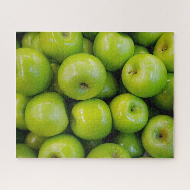 Quebra-cabeça Impossível - Maçãs Verdes (Horizontal)