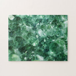 Quebra-cabeça impossível - Macro Emerald Gem