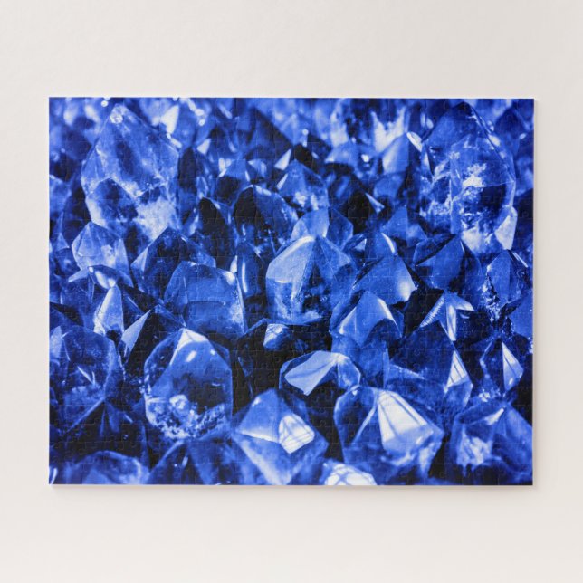 Quebra-cabeça impossível - Macro Gem Sapphire (Horizontal)