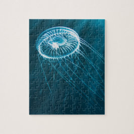 Quebra-cabeça impossível - medusa branca