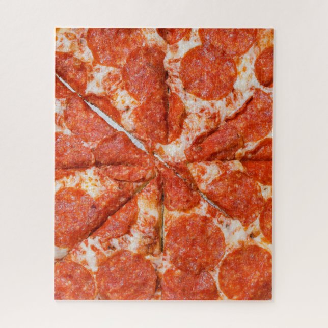 Quebra-cabeça impossível - Pepperoni Pizza (Vertical)