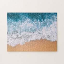 Quebra-cabeça impossível - praia de areia