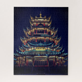 Quebra-cabeça impossível - Templo Asiático