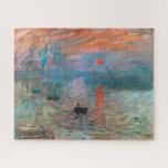 Quebra-cabeça Impressão, ascensão solar | Claude Monet |<br><div class="desc">Impressão,  Sunrise é um pintor Claude Monet de 1872.</div>