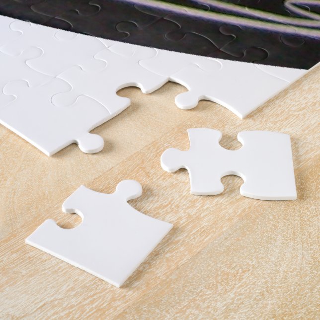 Quebra-cabeça Impressão de Arte de Elefante Africano (Lateral)