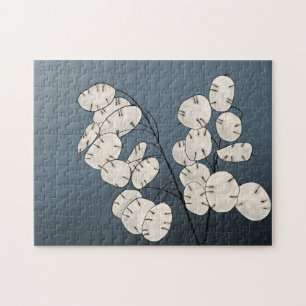 Quebra-cabeça Impressão de Arte de Planta de Dólar de Lunaria