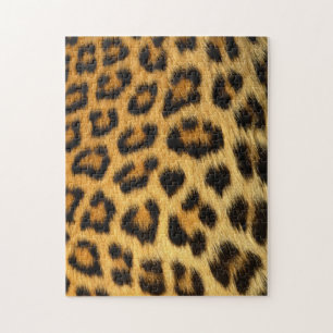 Quebra-cabeça Impressão de peles de leopardo