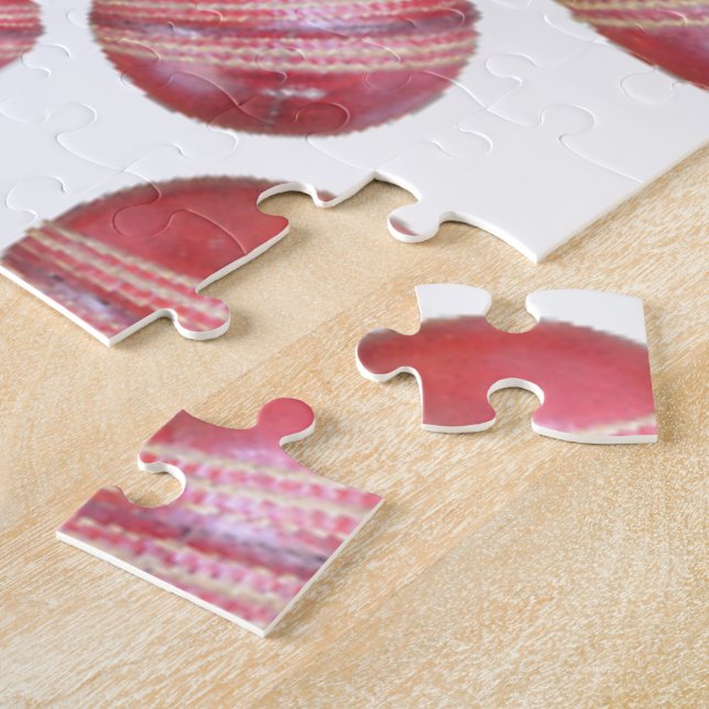 Quebra-cabeça Impressão do Cricket Ball do Sports Lover (Lateral)