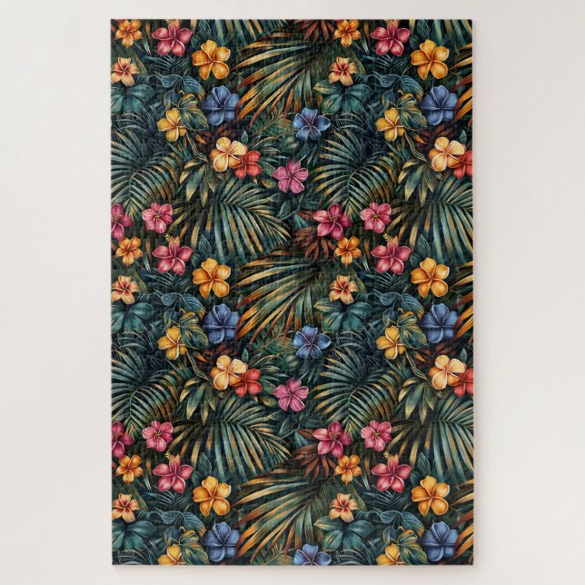 Quebra-cabeça Impressão havaiano (Vertical)