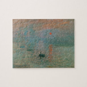 Quebra-cabeça Impressão, Levante Soleil por Claude Monet 1872