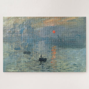 Quebra-cabeça Impressão Monet Impressão a Levante Solar