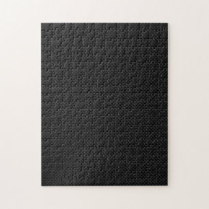 Quebra-cabeça Impressão preto do estilo da fibra do carbono